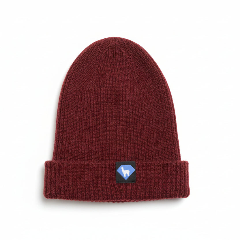 Maroon Beanie - Made in Montana