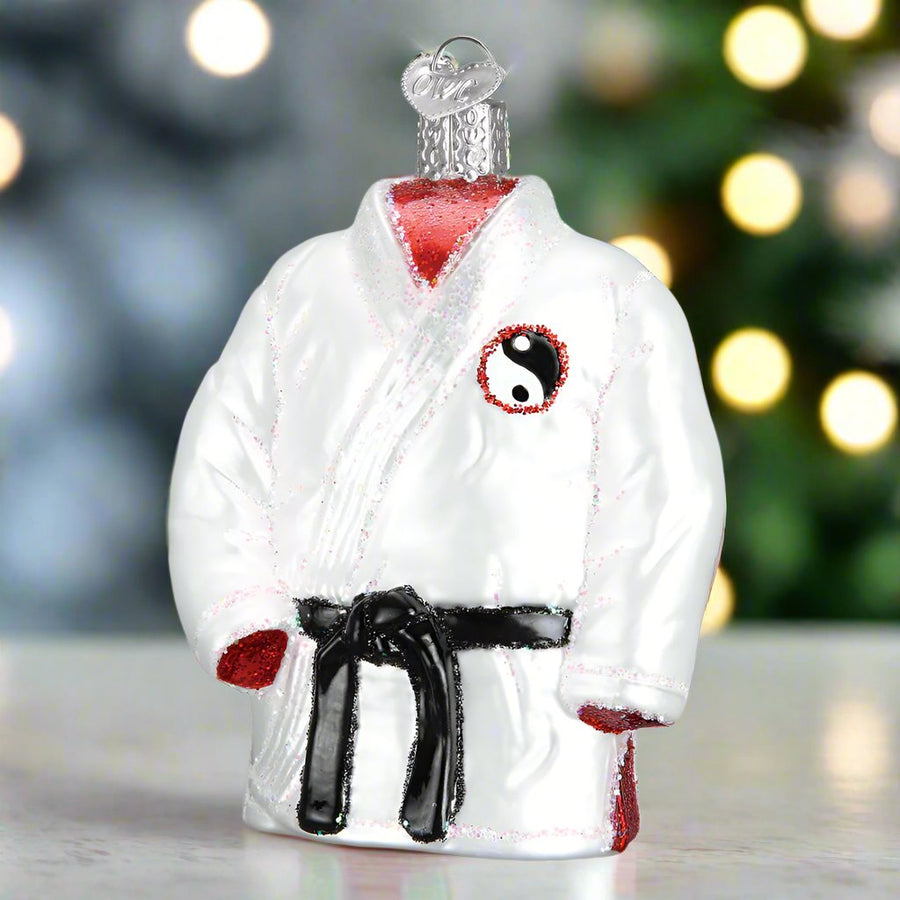 Martial Arts Robe Ornament by Old World Christmas Montana Gift Corral