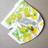 MeadowlarkWildflowersKitchenTeaTowelbyCorvidaeDrawingsandDesign