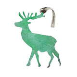 Elk Stainless Steel Hammered Ornament by Art Studio Company (4 Colors, 3 Sizes)