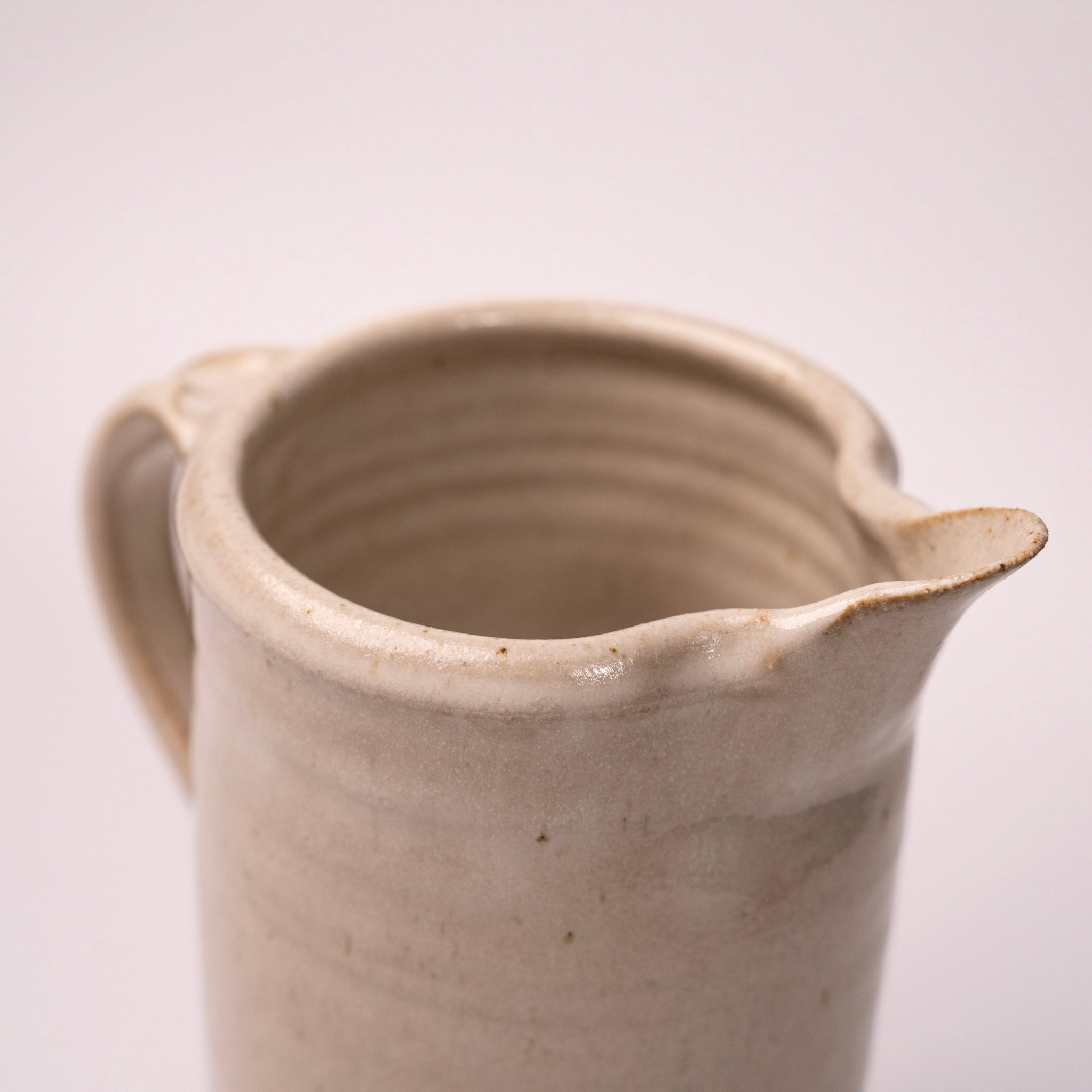 Medium Pitcher - light color close up