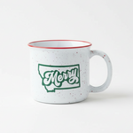Mug with 'Merry' text on a white background