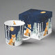 Midnight Moon Winter Friends Gift Box Mug by Paperproducts Designs