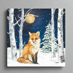 Midnight Moon Winter Friends Napkins