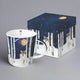Midnight Moon Winter Wolf Mug in Gift Box by Paperproduct Designs