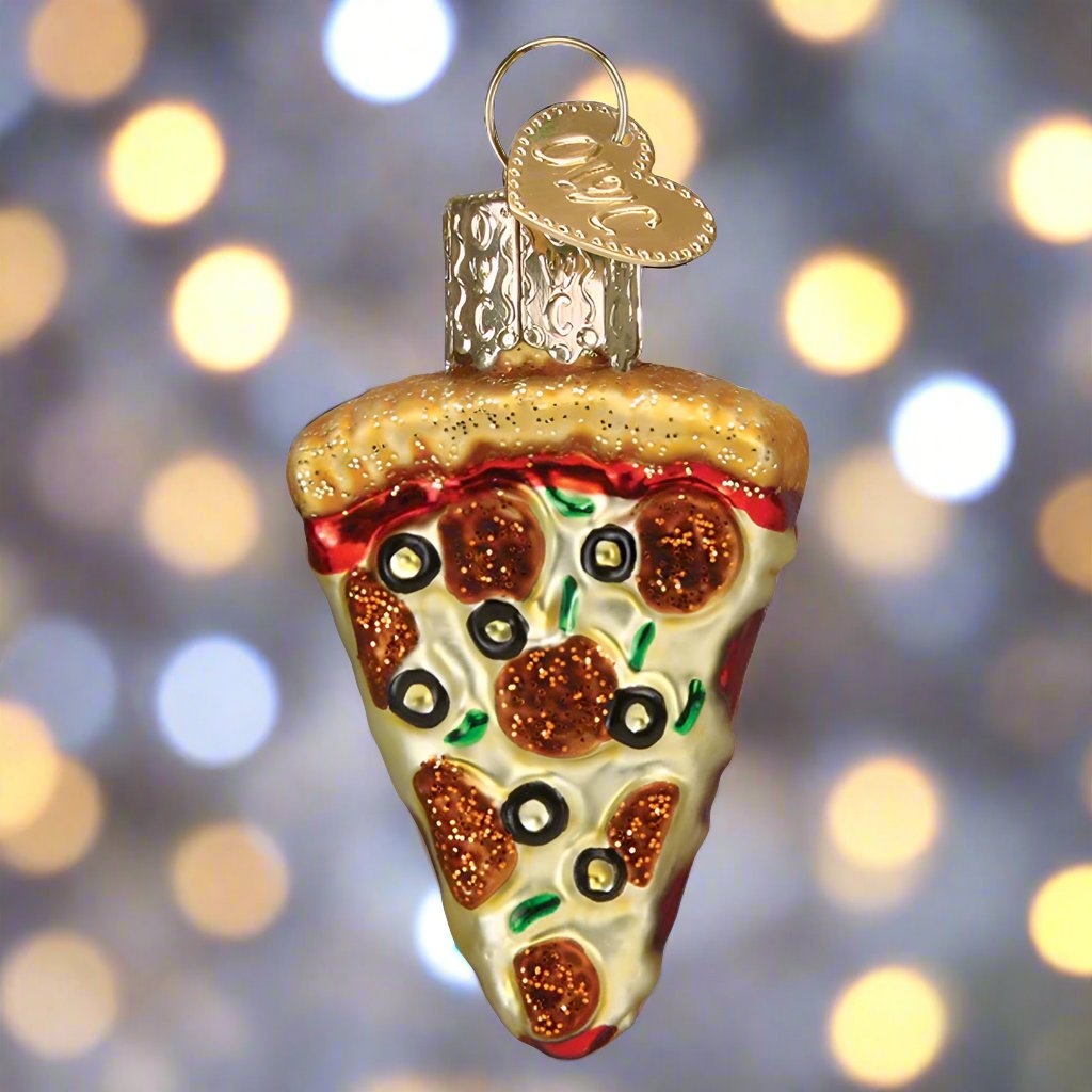 Mini Pizza Slice Ornament