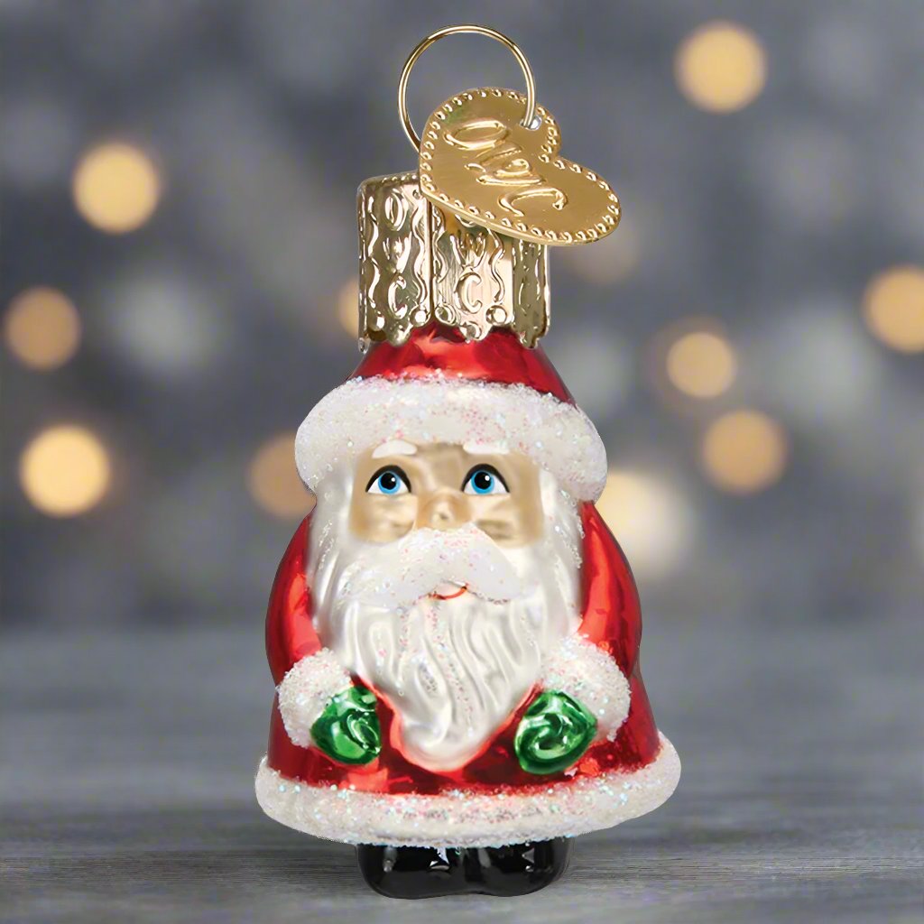 Mini Santa Ornament