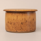 Mocha French Butter Dish by Mountain Arts Pottery