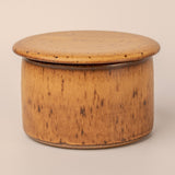 Mocha French Butter Dish by Mountain Arts Pottery