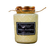 Embossed Mason Jar Candle by Montana Farmhouse Candles (4 Scents)