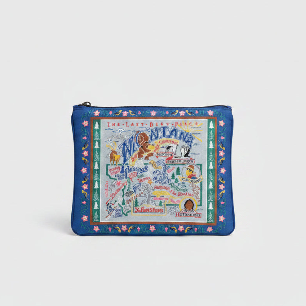 Blue Montana Pouch