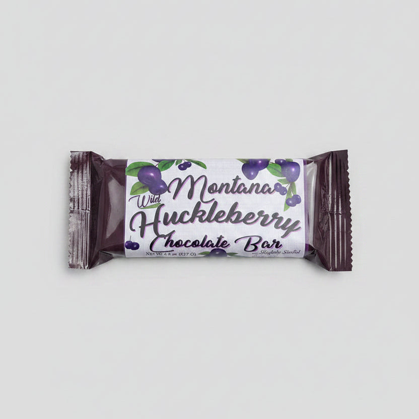 Montana Huckleberry Chocolate Bar