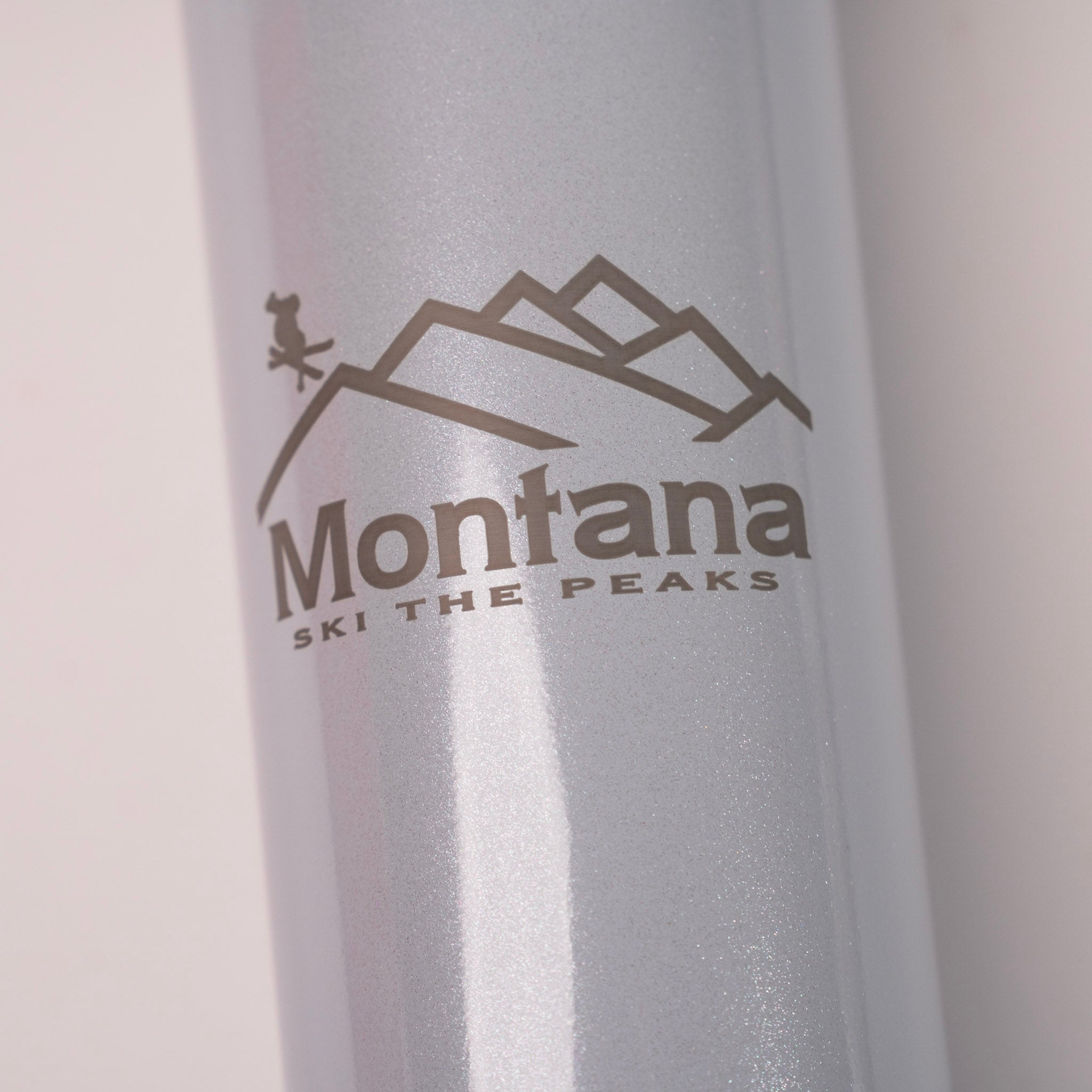 Montana Ski The Peaks Skinny Tumbler by Montana Gift Corral
