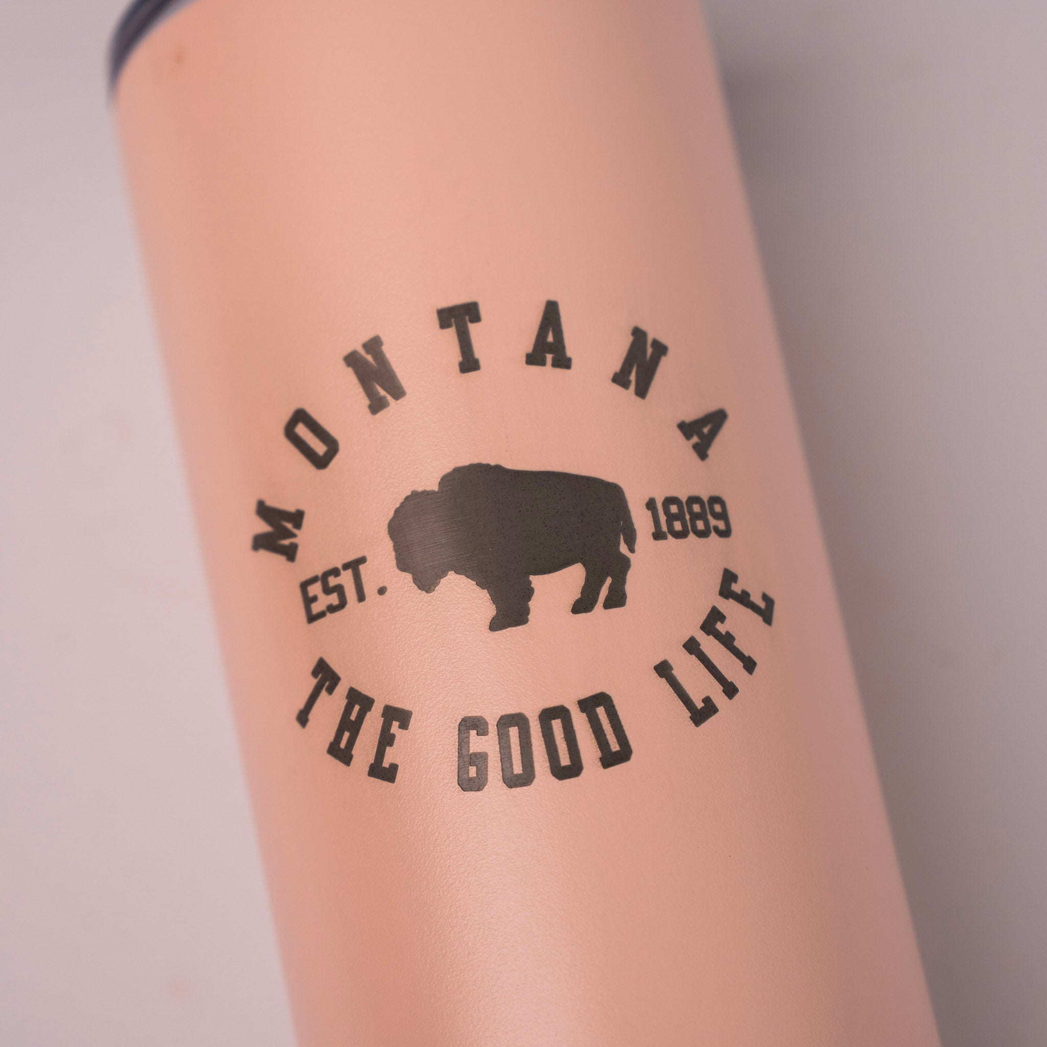 Montana The Good Life Bison Skinny Tumbler by Montana Gift Corral