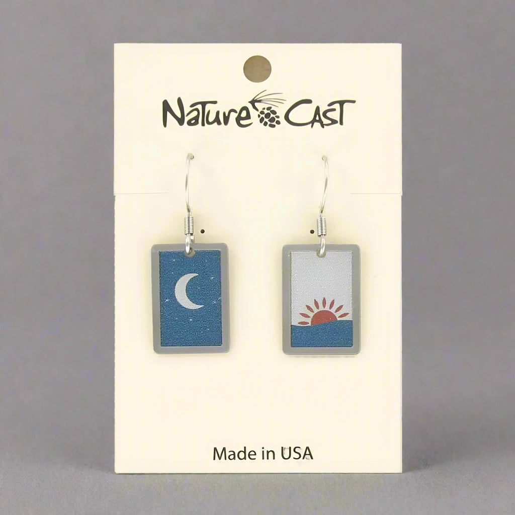 Nature Dangle Earrings by Nature Cast Metalworks (15 Styles)