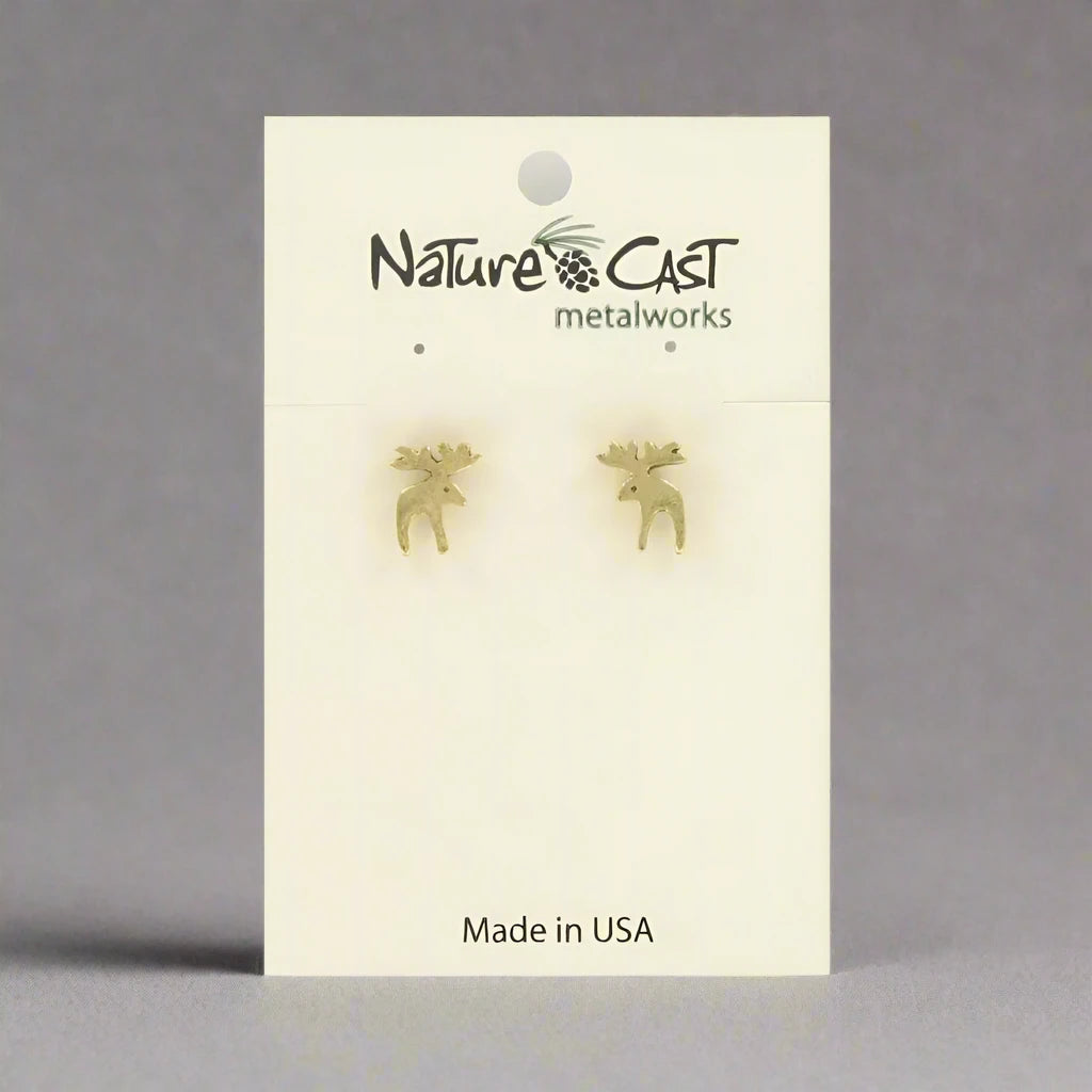Post Earrings by Nature Cast Metalworks (25 Styles)