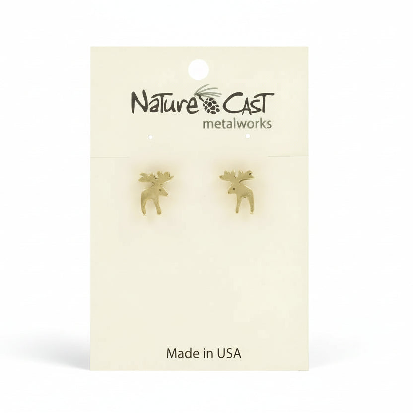 Post Earrings by Nature Cast Metalworks (25 Styles)