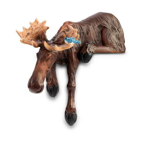 Moose Shelf Sitter Figurine by Jeff Fleming