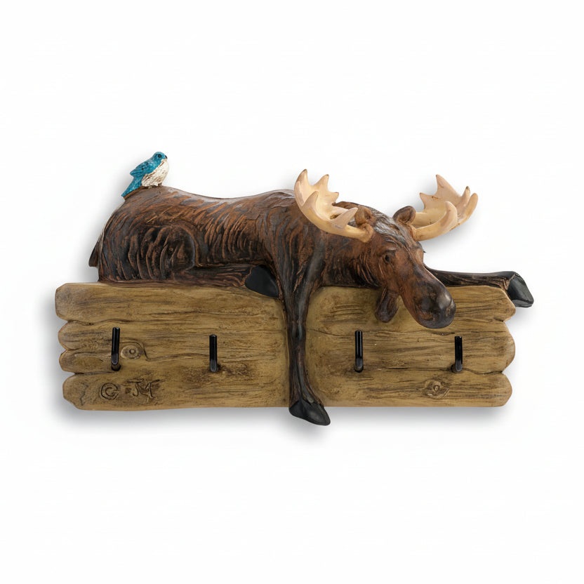 Moose is Loose Wall Hook by Jeff Fleming