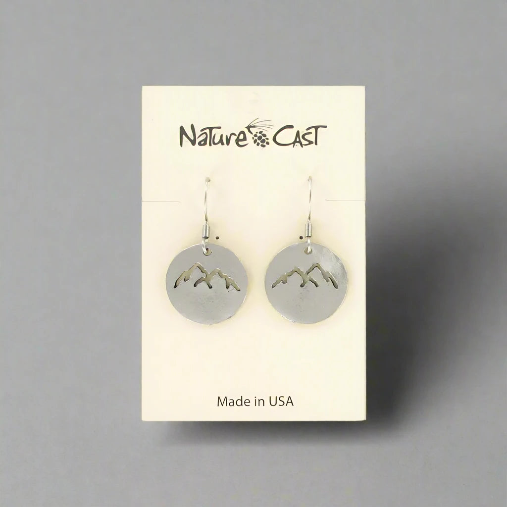 Nature Dangle Earrings by Nature Cast Metalworks (15 Styles)