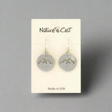 Nature Dangle Earrings by Nature Cast Metalworks (15 Styles)