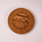 Mountains Calling Arrow River Rock Gray Candle by Montana Gift Corral