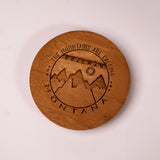 Mountains Calling Arrow River Rock Gray Candle by Montana Gift Corral