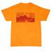 Montana Mud Shirts-orange terracotta shirt with design on back