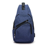 Navy Anti-Theft Day Pack