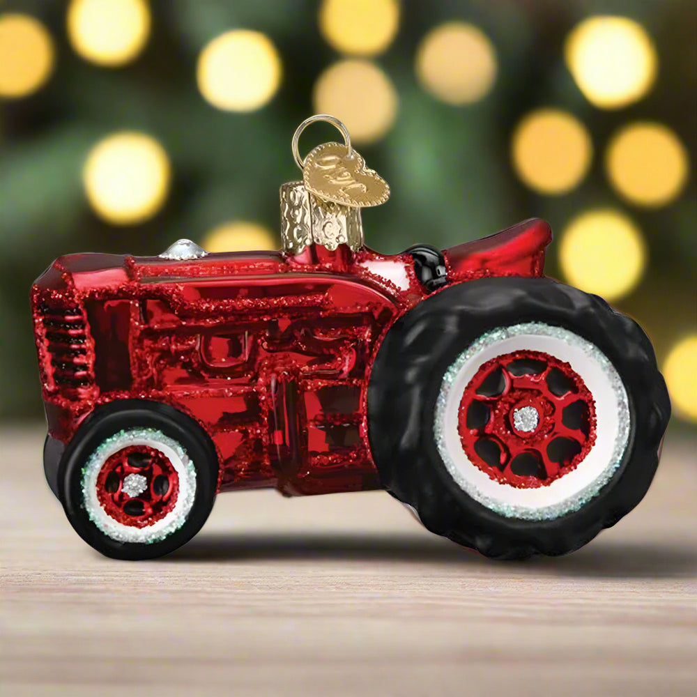 Old Farm Tractor Ornament