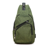 Olive Anti-Theft Day Pack
