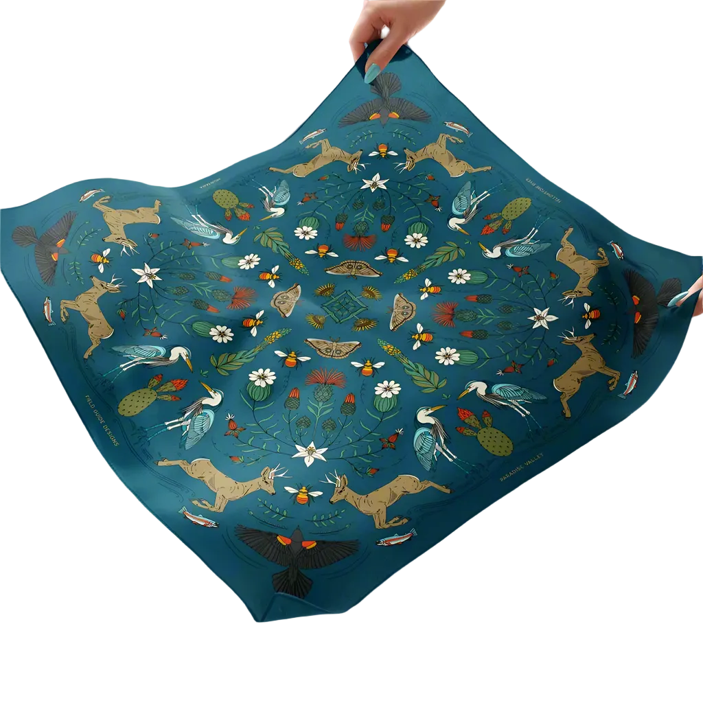 Paradise Valley Montana Bandana by Field Guide Designs – Montana Gift ...