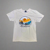 Parchment Golden Globe Mountain Montana T-Shirt by Prairie Mountain (5 sizes)