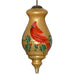 Parvaneh Cardinal and Holly Ornament by Inner Beauty