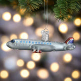 passenger plane ornament old world christmas