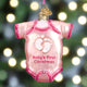 Pink Baby Onesie Ornament