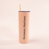 Pixel Bozeman Skinny Tumbler by Montana Gift Corral