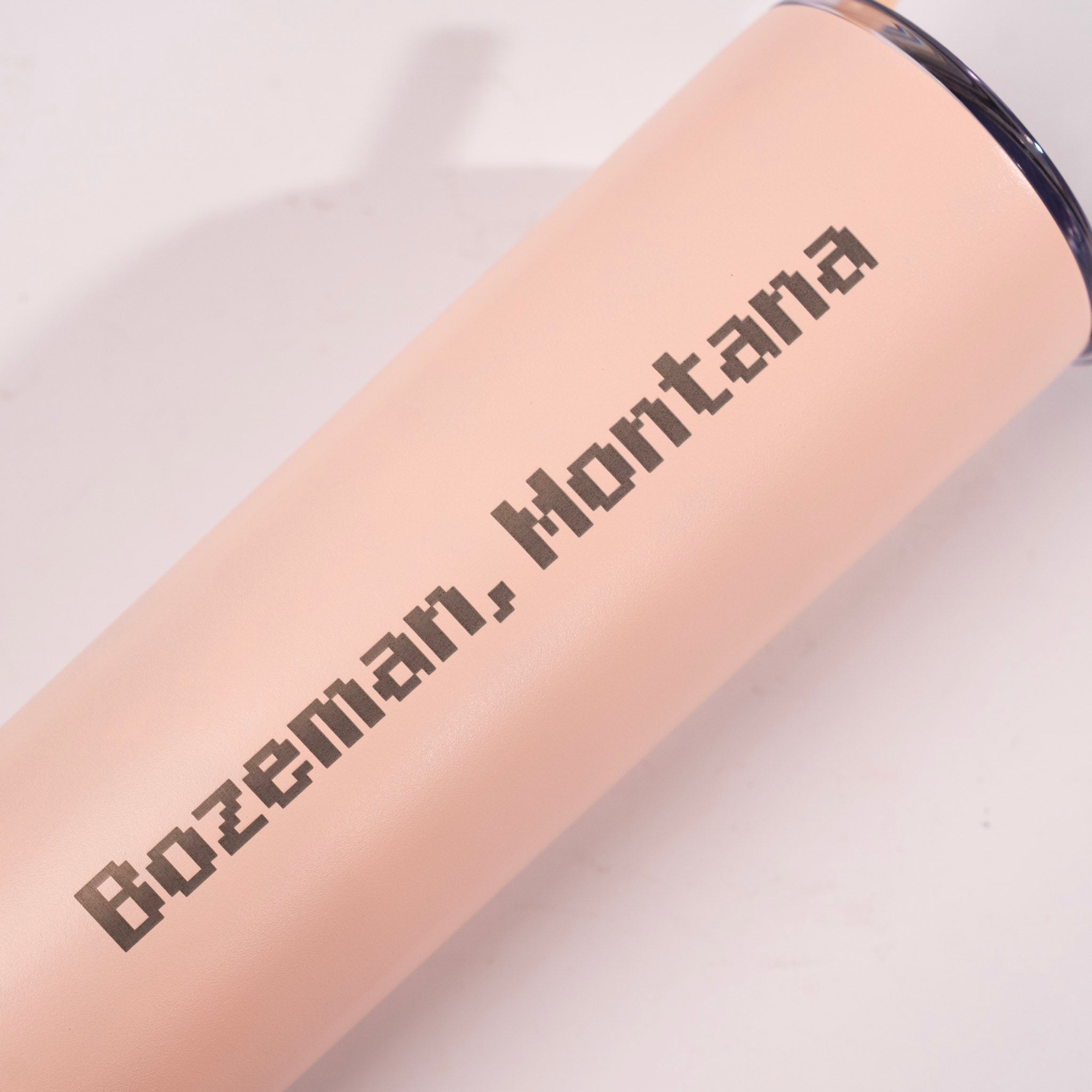 Pixel Bozeman Skinny Tumbler by Montana Gift Corral