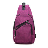 Plum Anti-Theft Day Pack