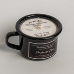 Ponderosa Pine Enamelware Mug Candle