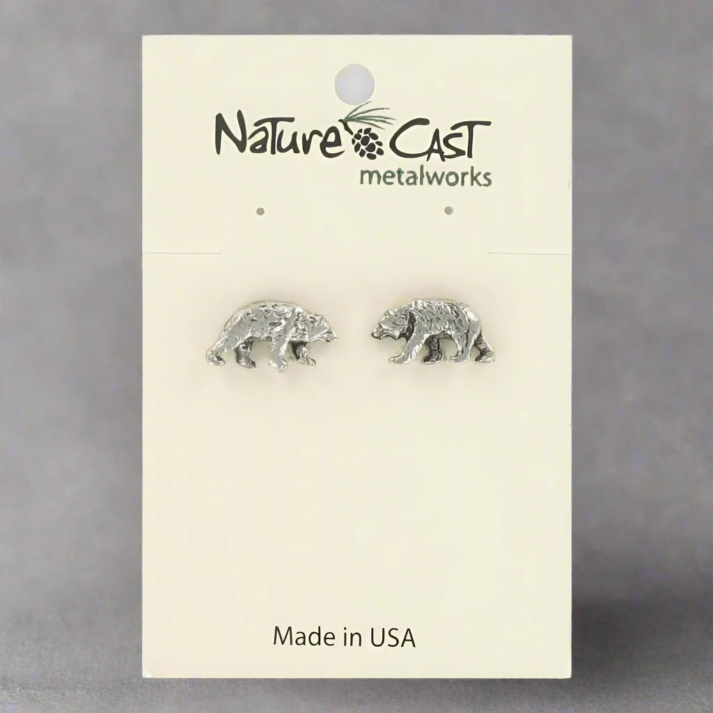 Post Earrings by Nature Cast Metalworks (25 Styles)