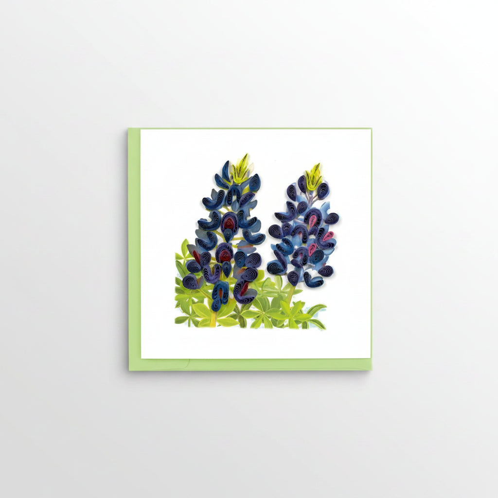 Floral Square Greeting Card by Quilling Card (17 Designs)