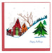 Holiday Square Card by Quilling Card (10 Styles)