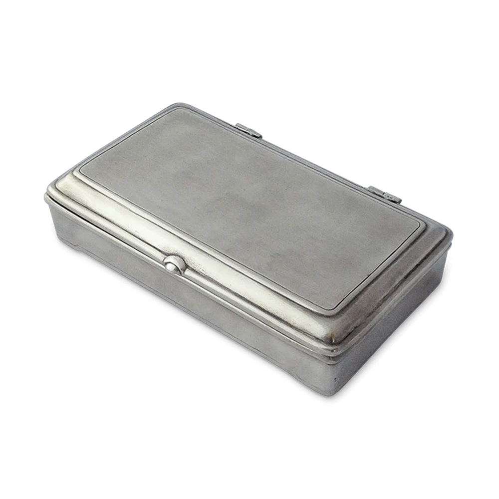 RectangleLiddedBoxwithLeatherbyMatch1995