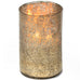 Red Currant Matte Gold Hurricane Candle
