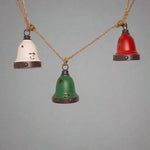 Red and Green Bell Garland