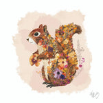 Regency Squirrel Beverage Napkins by Paperproducts Design