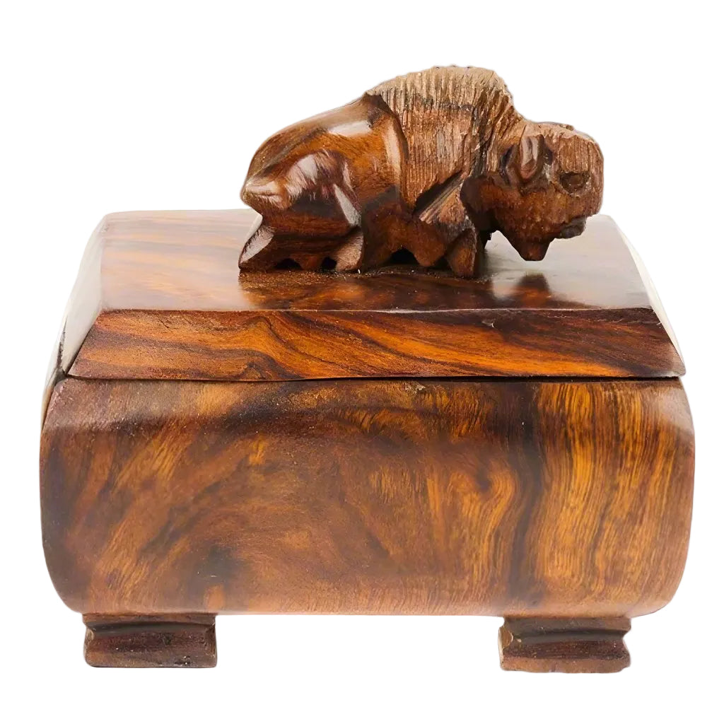 Mini Buffalo Resting Box by Earthview – Montana Gift Corral