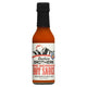 Bottle of Beehive Brothers Ripe Serrano hot sauce on a white background