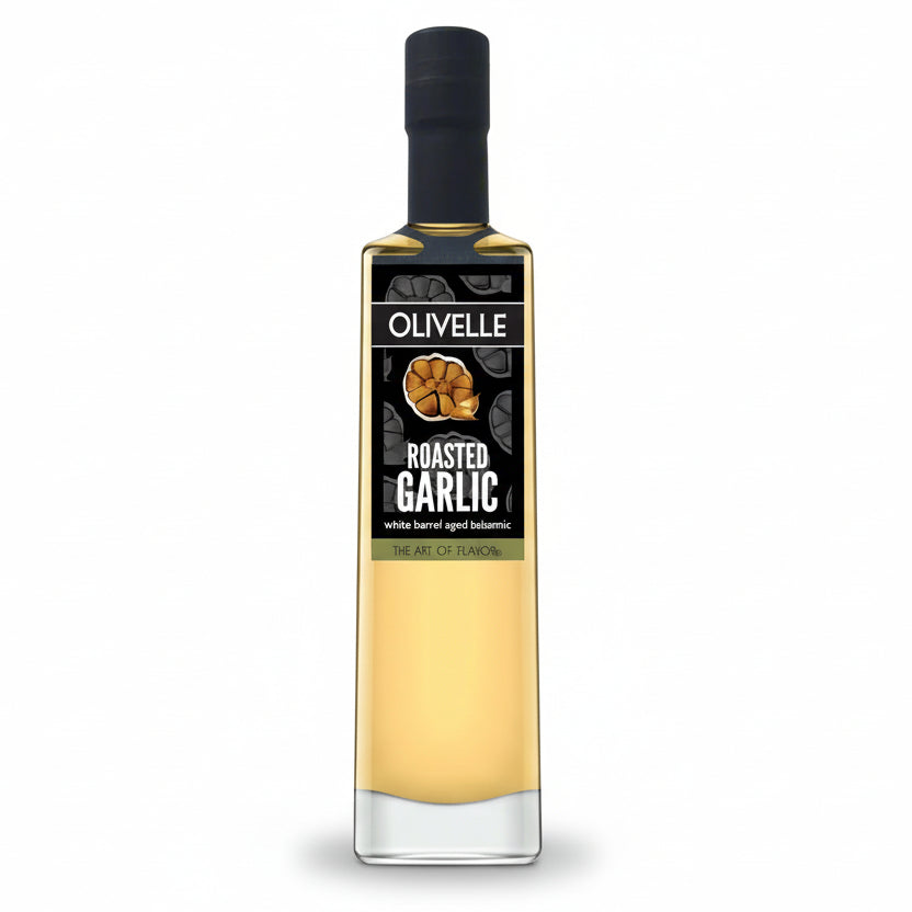 Roasted Garlic White Balsamic Vinegar by Olivelle